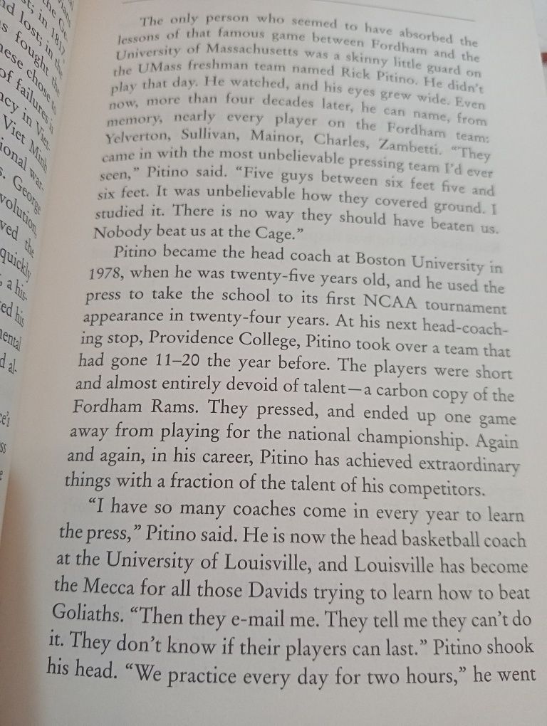 David and Goliath - Gladwell