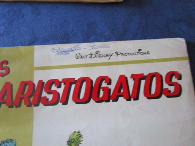 Caderneta cromos vintage Aristogatos completa