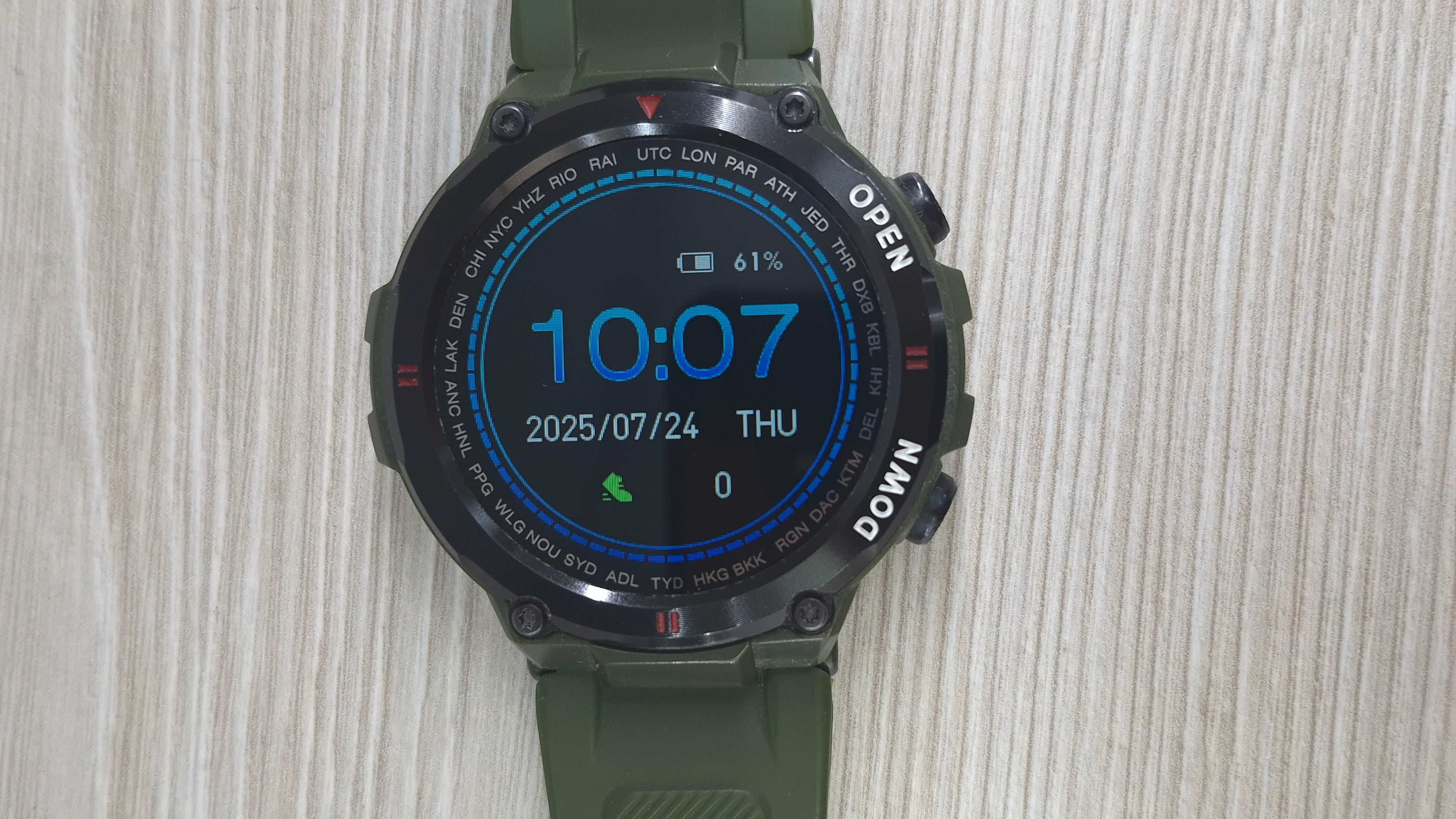Smartwatch Gravity GT7-3 zielony