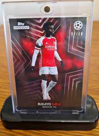 Topps Knockout UCL 2023/24 Bukayo Saka Jersey Match Numbered (7/10)