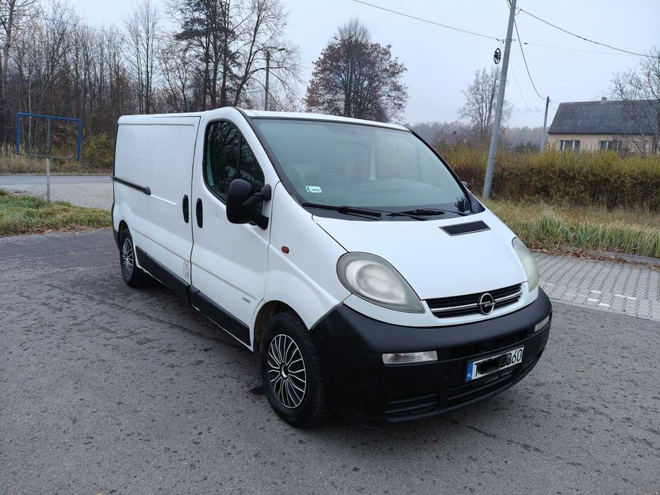 OPEL VIVARO 2004r LONG 1.9DCI 6 Biegów PAKA 2.9M Ładowność 1200kg