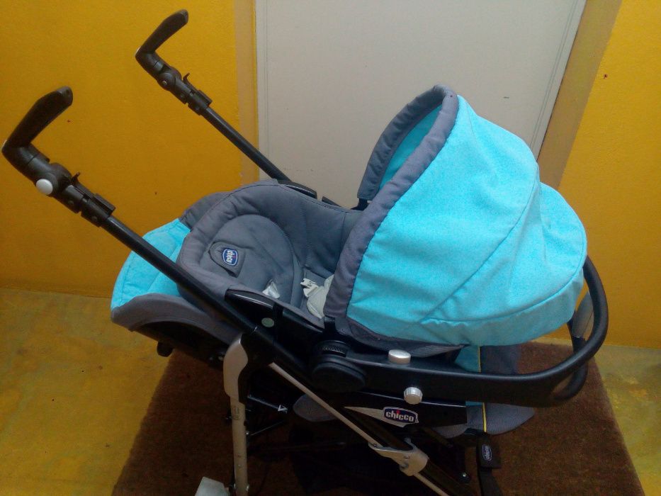 Conjunto Chicco Trio For Me: Alcofa + Ovo + Carrinho de Passeio