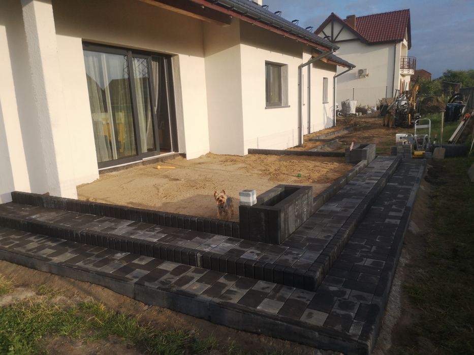 Usługi Brukarskie - Układanie kostki brukowej