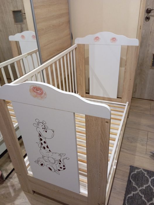 łóżeczko 120×60 plus materac