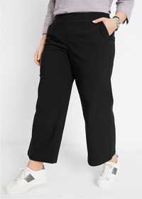 B.P.C czarne spodnie 7/8 culotte ^46