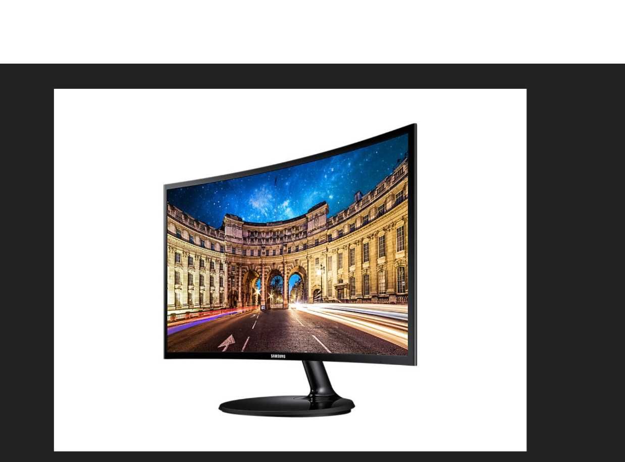 Monitor Samsung Curved 24"