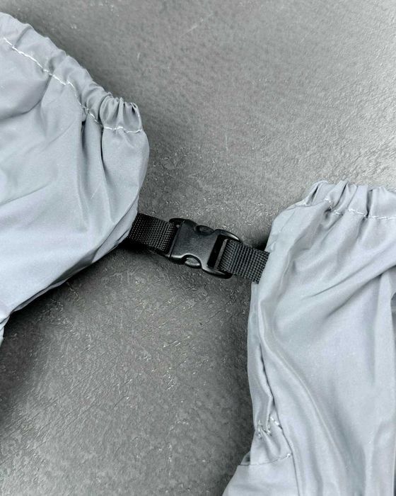 Рукавиці Stone Island 92069 Nylon Metal Gloves Grey SI0180-GY