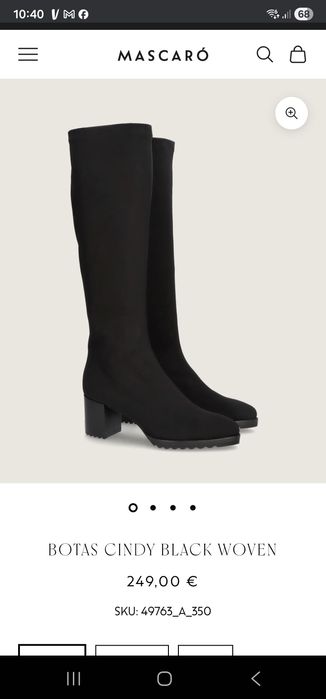 Botas Mascaró tamanho 37