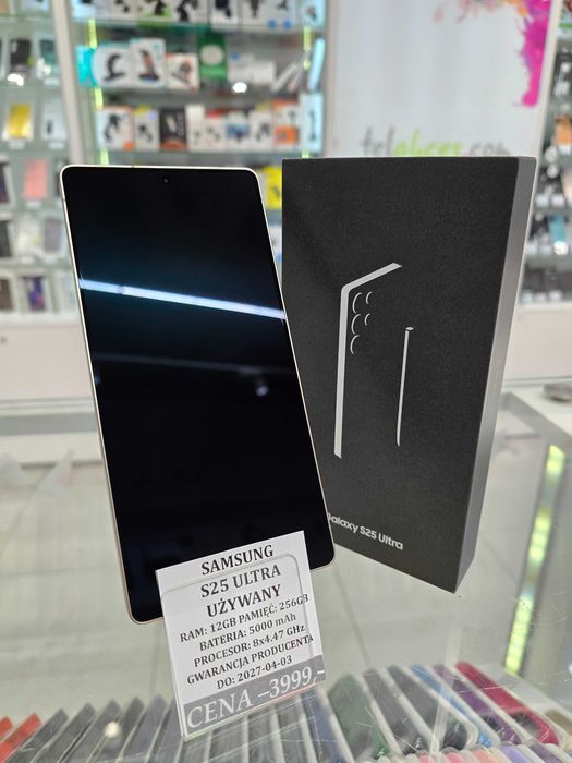 Samsung S25 Ultra 256GB Gwarancja! Telakces Felicity *Raty 0%