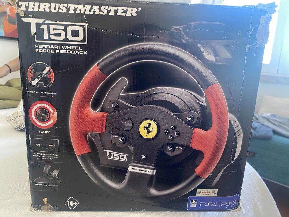 Volante de PS4 como novo