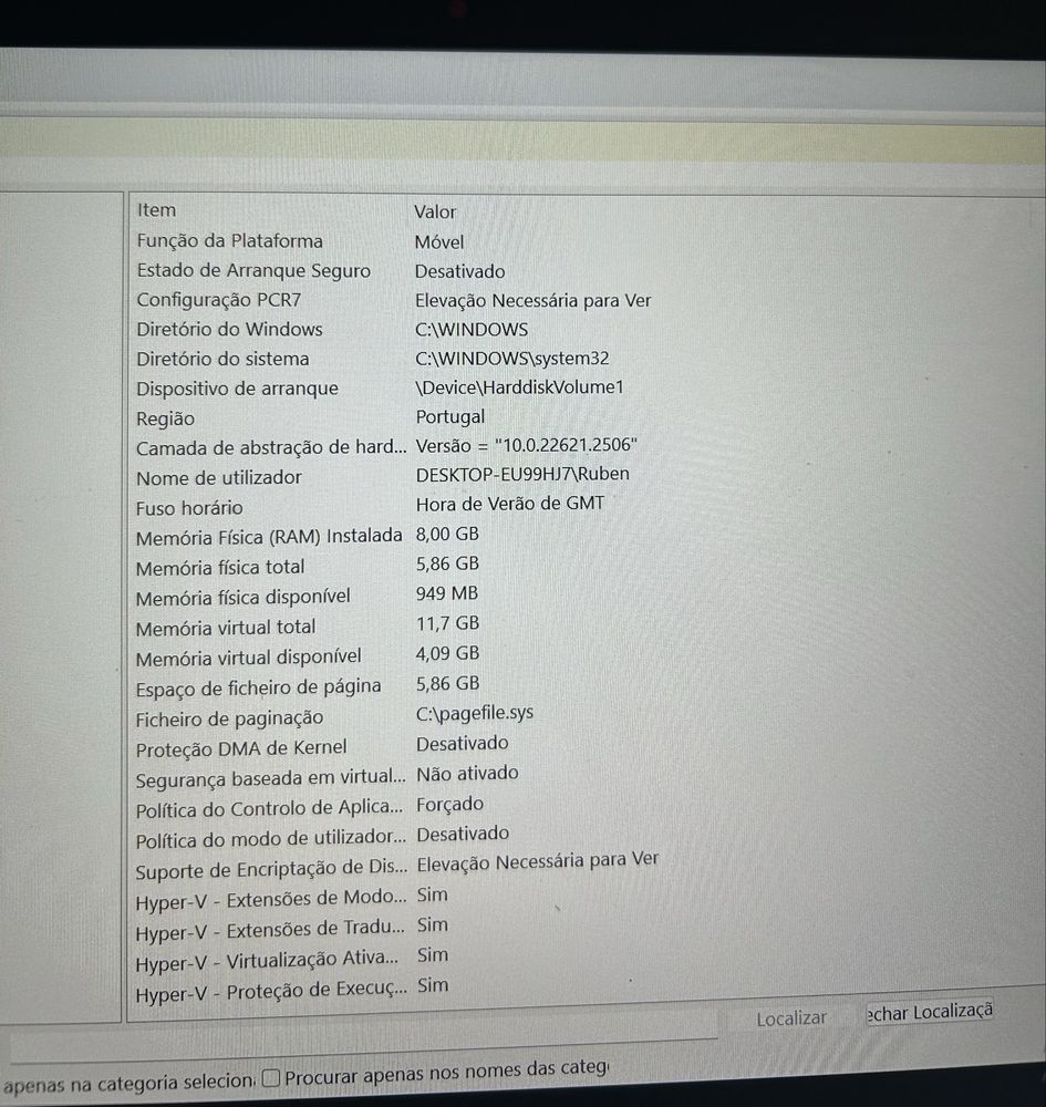 PC gaming Lenovo em muito bom estado