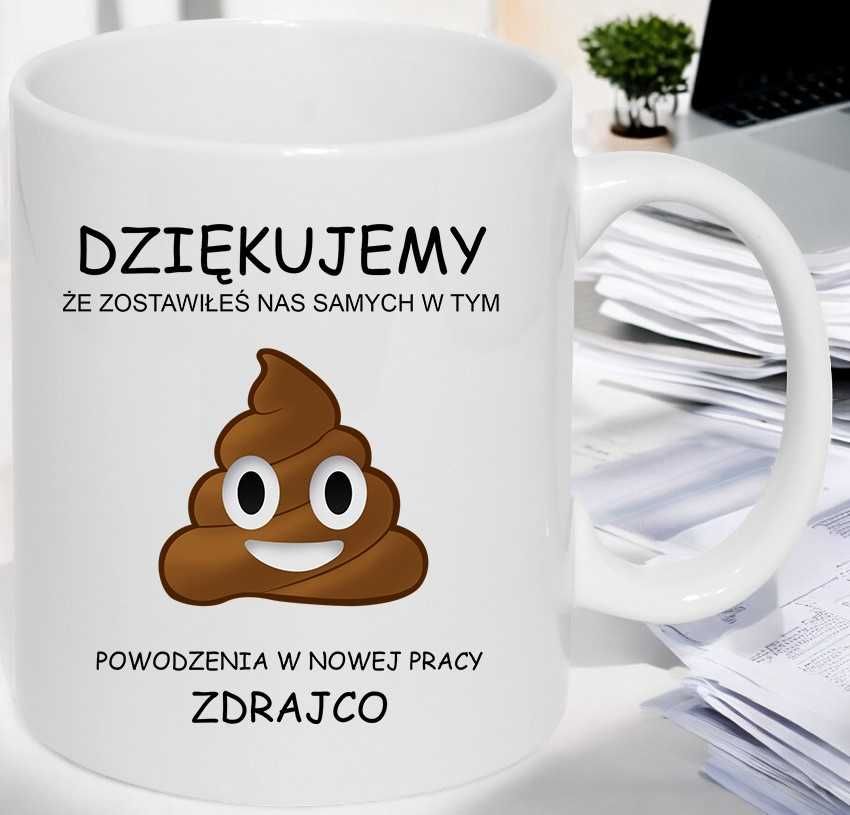 Kubek na pożegnanie w pracy zdrajco powodzenia w nowej pracy prezent
