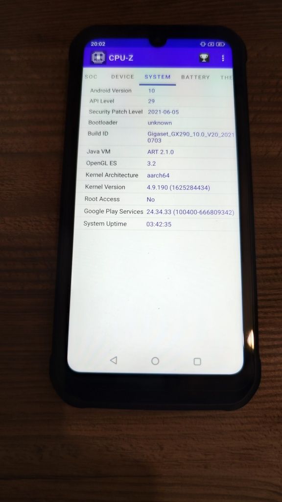 Smartfon Gigaset GX290