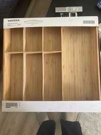 Ikea Nowy bambusowy wsad do szuflady na sztućce