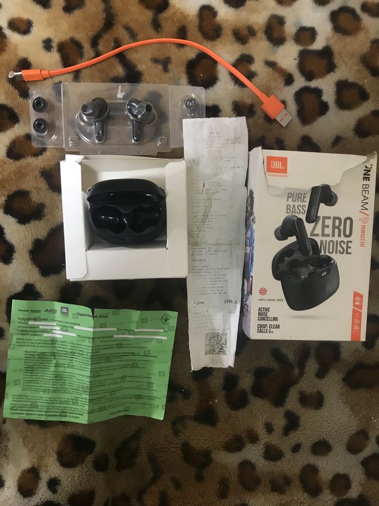 Наушники JBL tune beam оригинал обмін торг