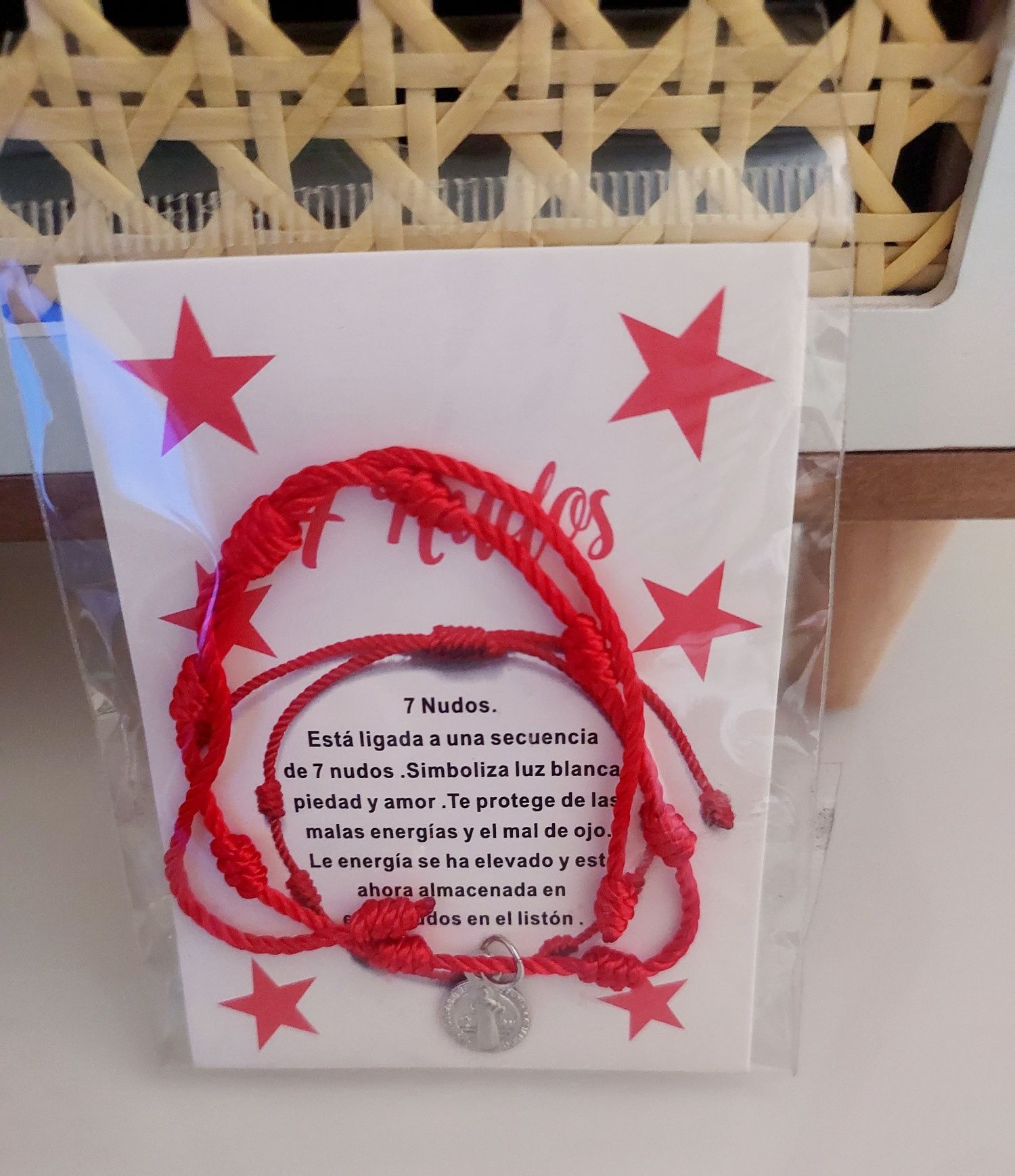 Pulseira dos 7 nós benzida e purificada
