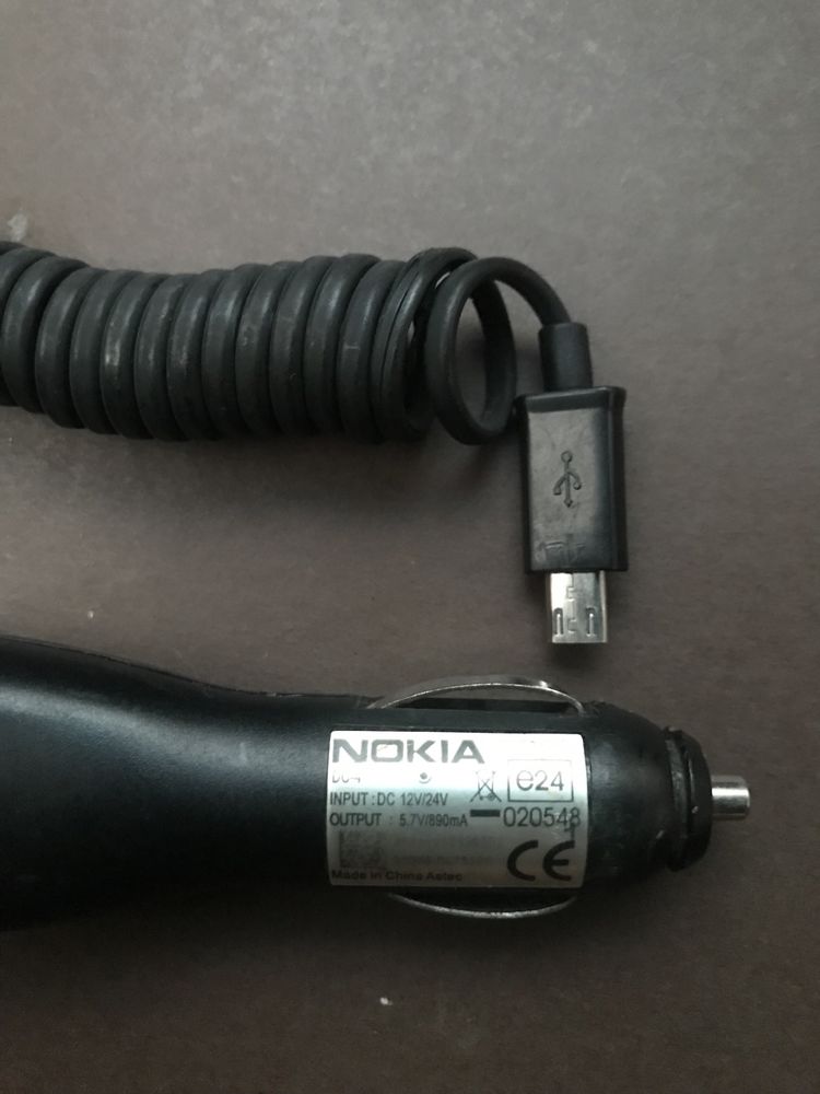 Зарядка автомобільна в прикурювач Nokia 5V 850mA