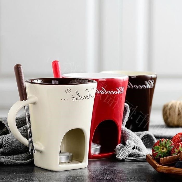 Чашка для фондю | кружка для шоколад