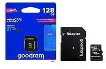 Goodram Karta Pamięci Microsdxc 128Gb Cl10 Uhs I + Adapter