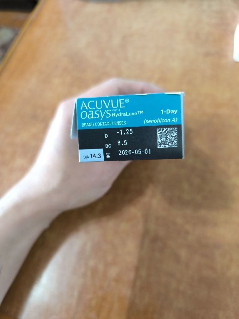 Одноденні лінзи Acuvue oasys