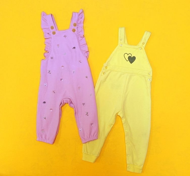 Набір одягу для дівчинки 9-12 міс. (74-80 см). Ціна за набір.