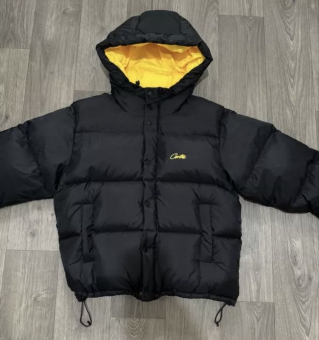 Чоловічий Пуховик Corteiz Bolo V2 Puffer Jacket - Medium -Black