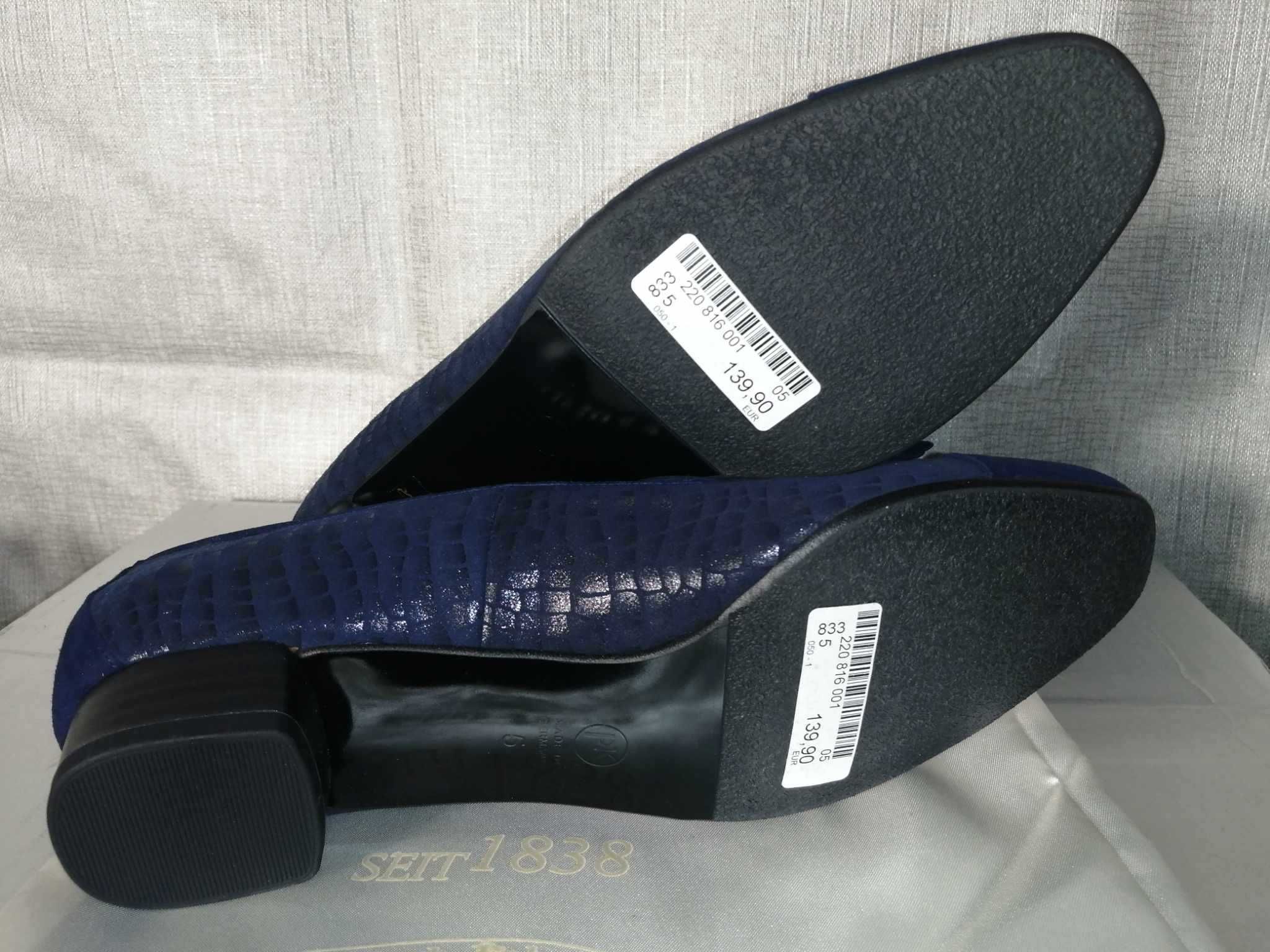 PETER KAISER Nouria Nowe Buty Damskie Czółenka 38 Skóra Oryginalne