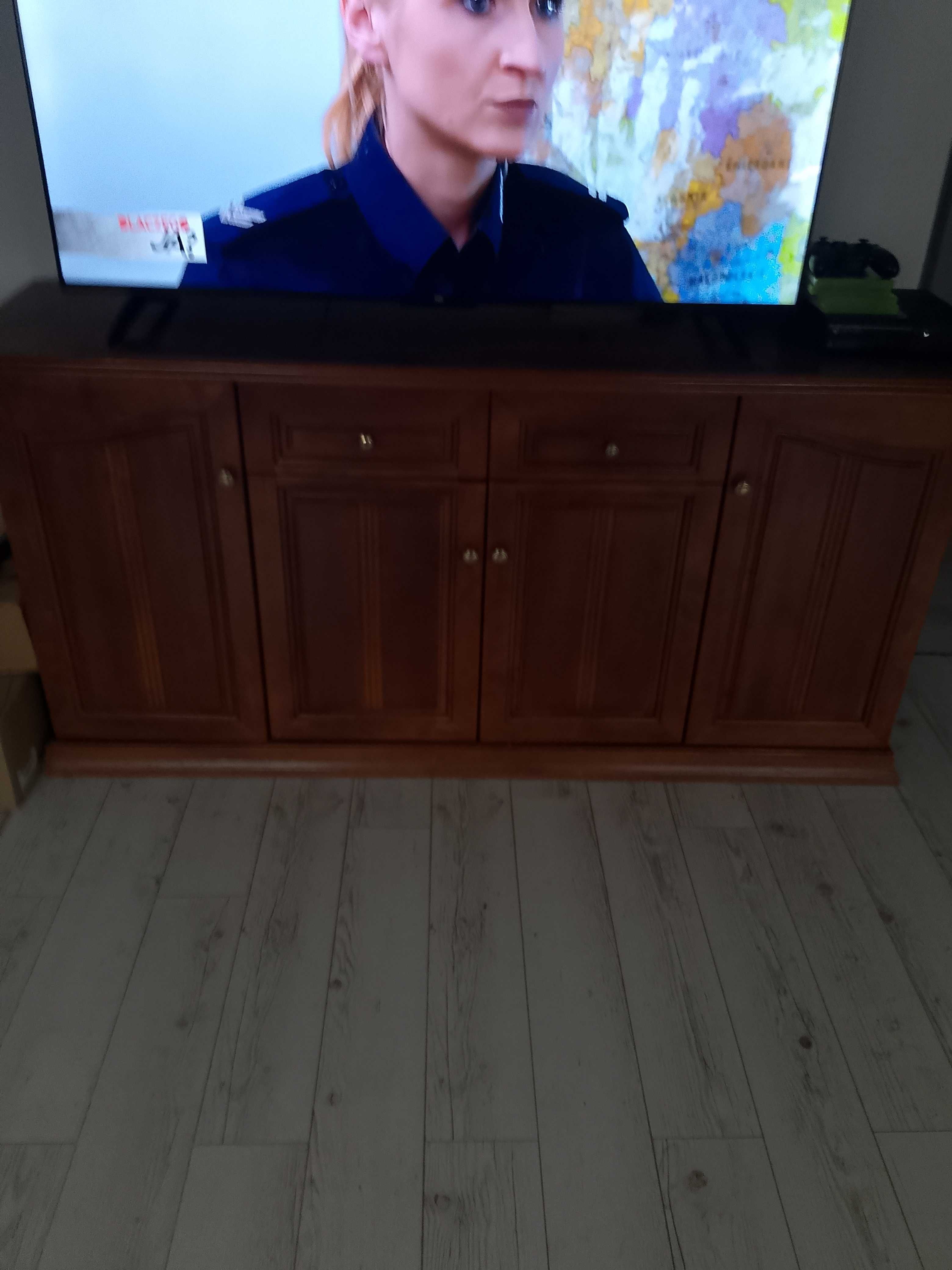 Zestaw mebli drewnianych,dąb