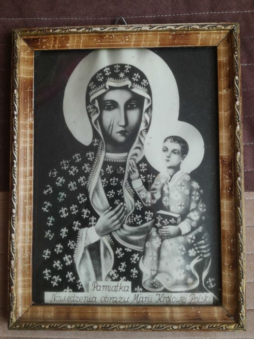 Obrazy religijne stare 2 sztuki w bardzo dobrym stanie