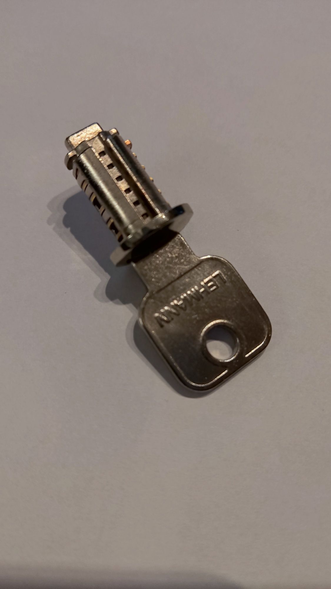 Wkładka zamka meblowego Lehmann cylinder 16,5