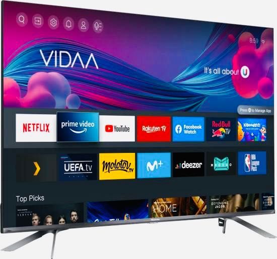 Nowy TV Hisense 55” 4K UHD Smart TV