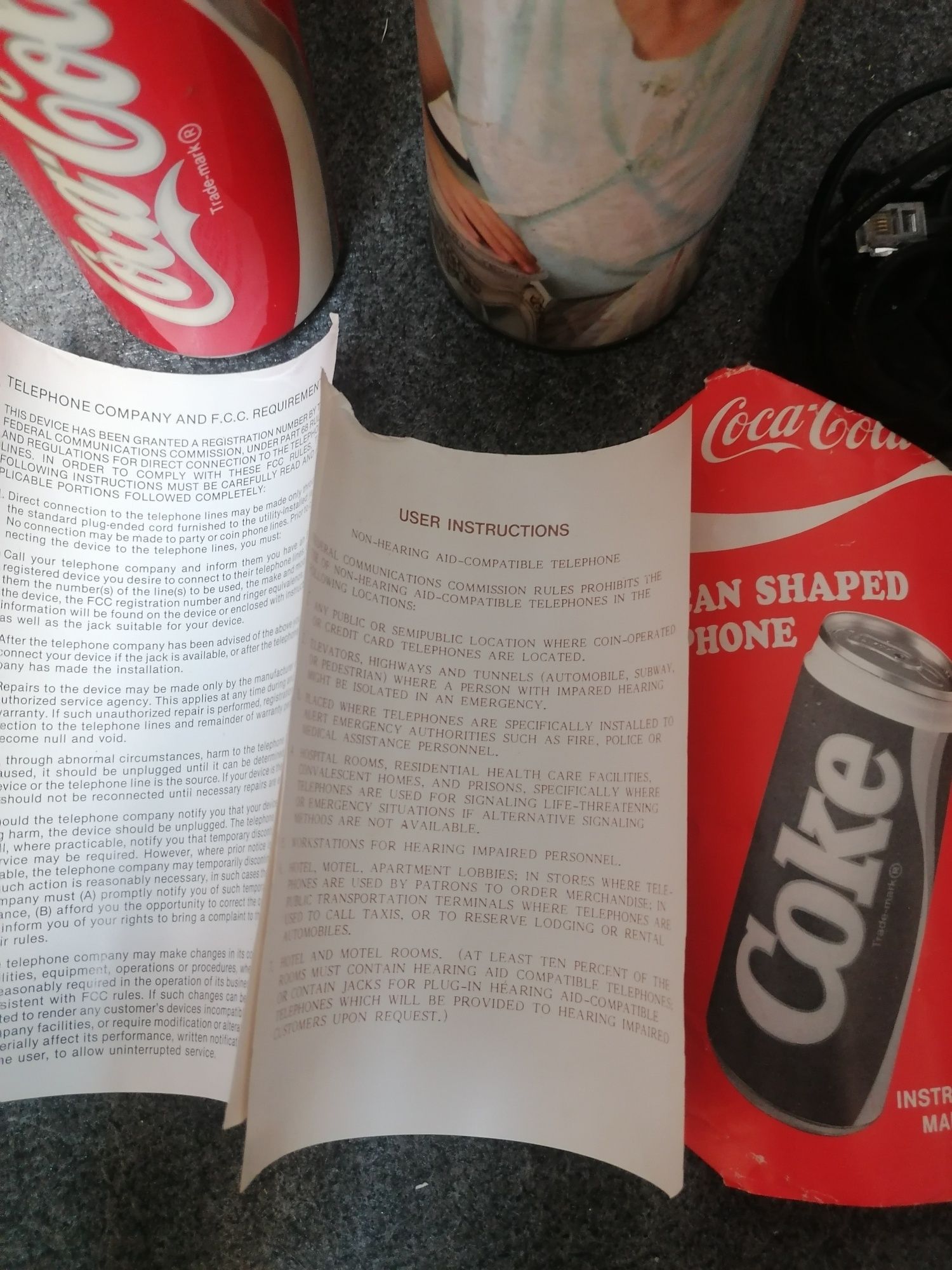 Telefone da coca cola