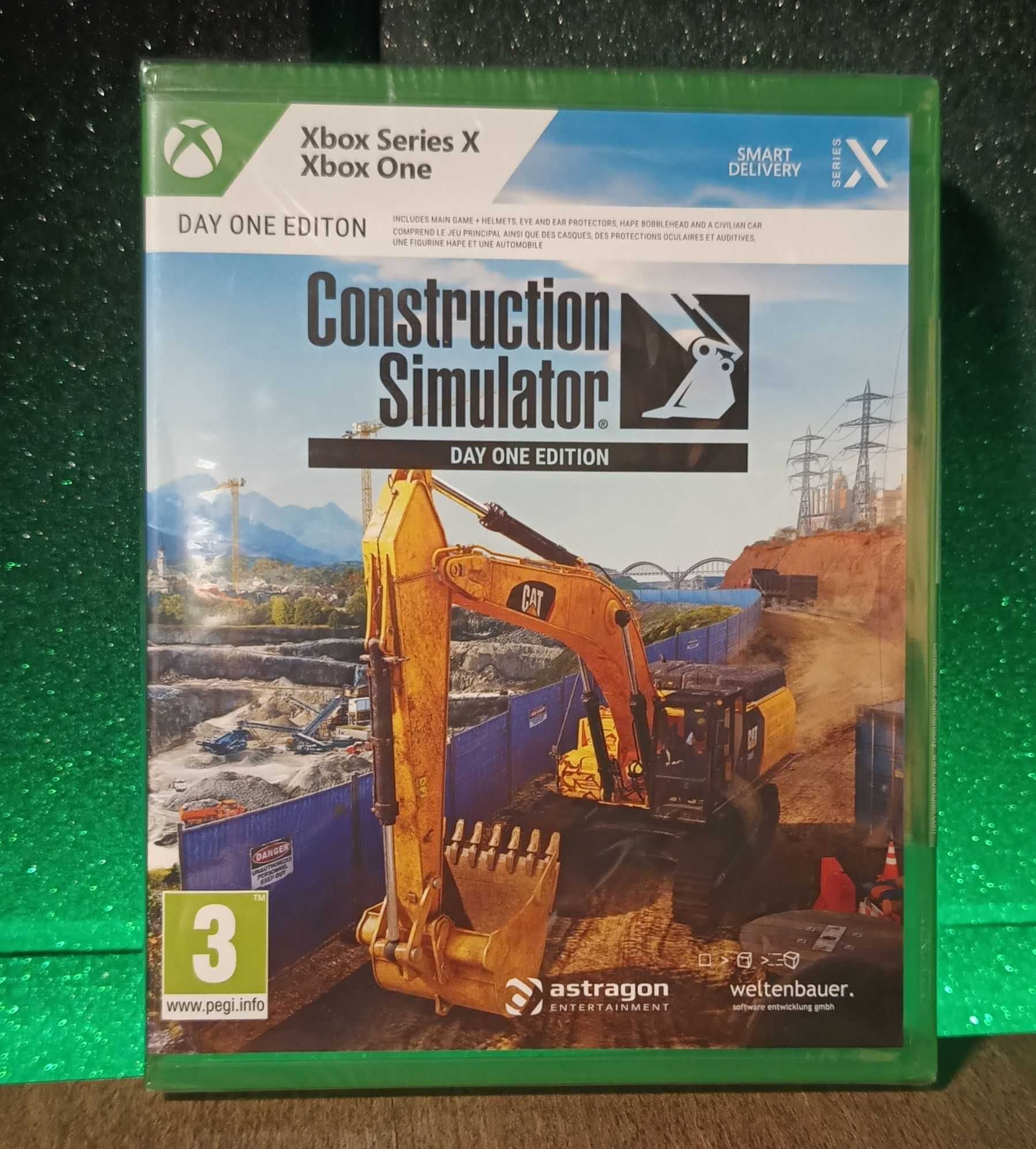 Construction Simulator Xbox One S Series X symulator pracy na budowie