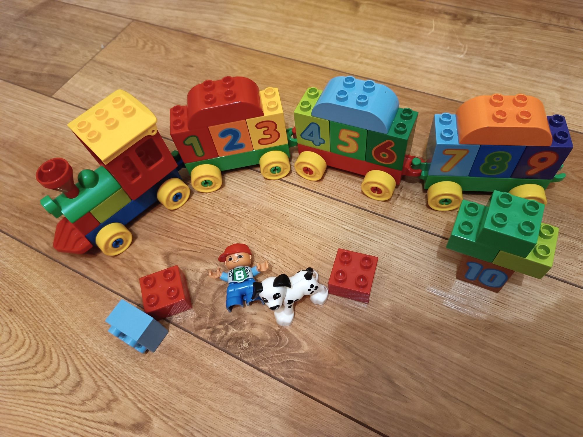 LEGO Duplo zestaw pociąg z cyferkami