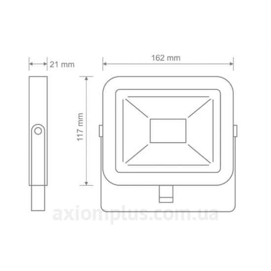 LED прожектор Maxus 30Вт.