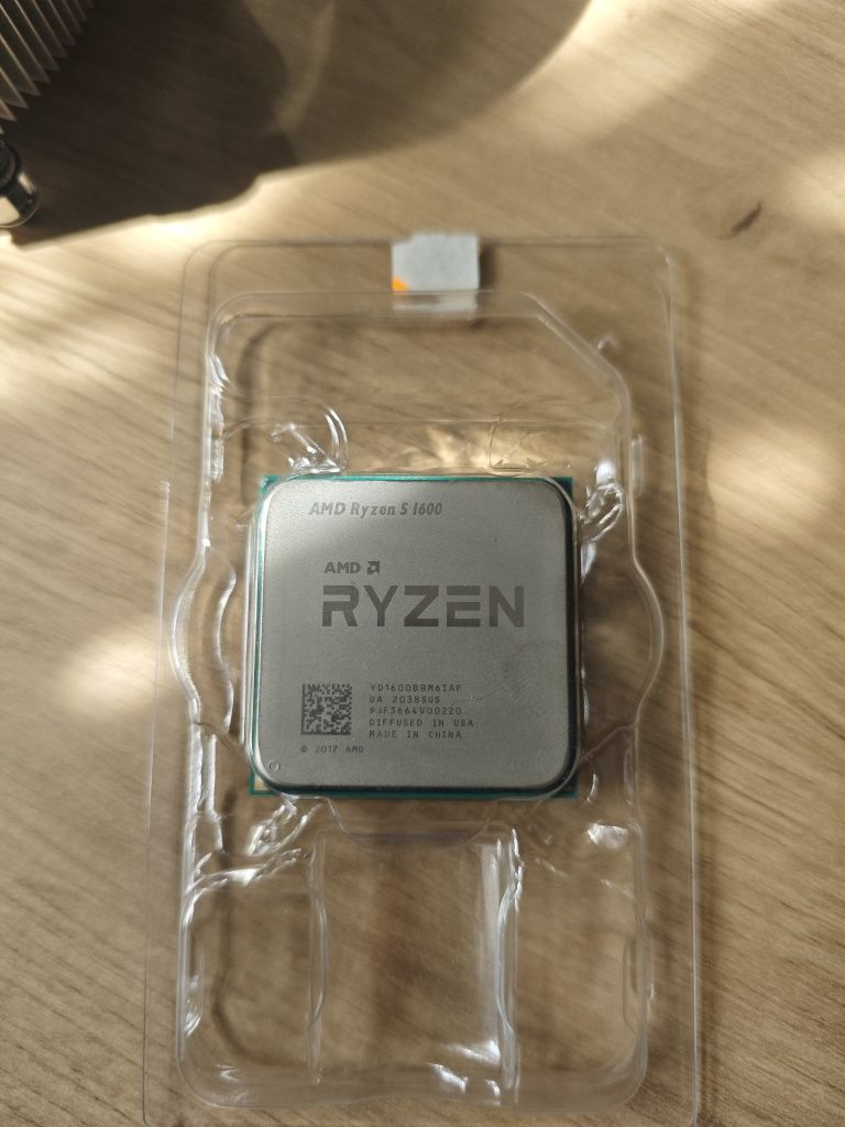AMD Ryzen 5 1600 + chłodzenie – sprawny, gotowy do pracy
