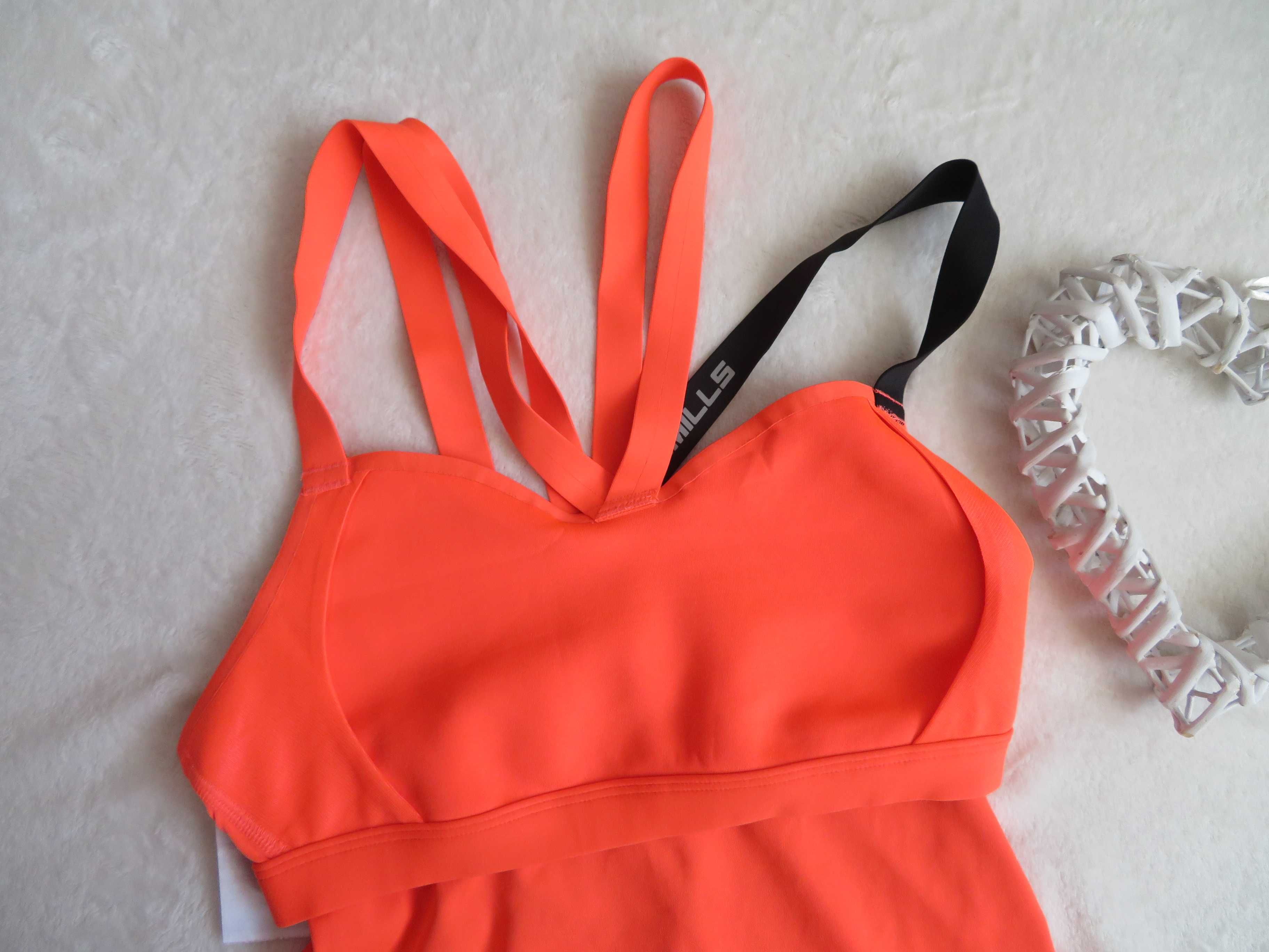 REEBOK  Lesmills   j.NOWA bluzka damska sportowa koszulka top   36 S