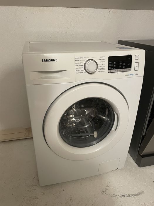 Máquina de Lavar Roupa Eco Bubble, 7 kg