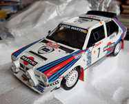 Lancia Delta S4 Toivonen OTTO z wozem serwisowym skala 1:18 OT349