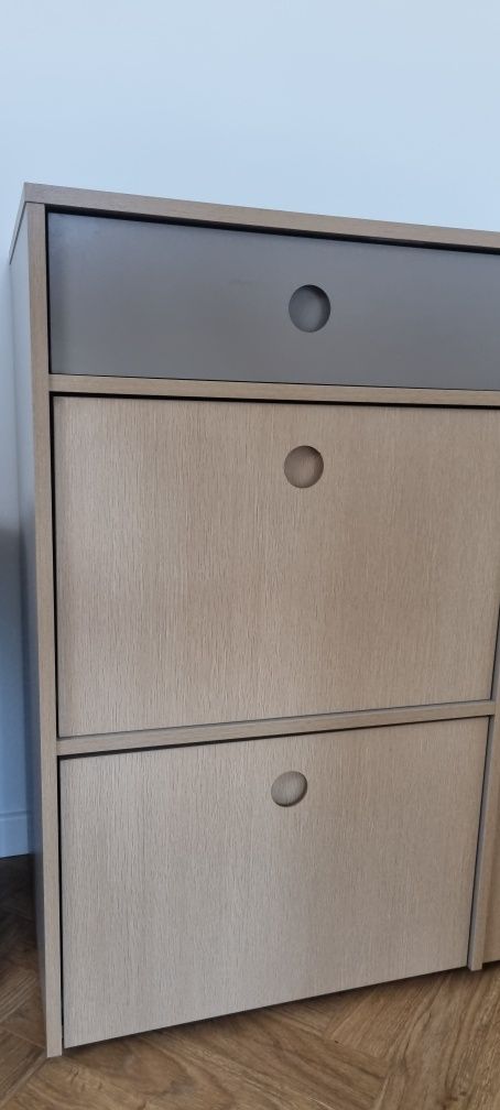 Komoda Jysk Annisse szuflady szuflada ikea