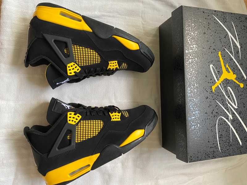 " koszykówki " Nike_Air_Jordan_4_Retro_Thunder_Rozmiar 44