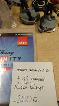 disney infinity 2.0 polska wersja Ps3 zestaw gra +portal+11 figurek