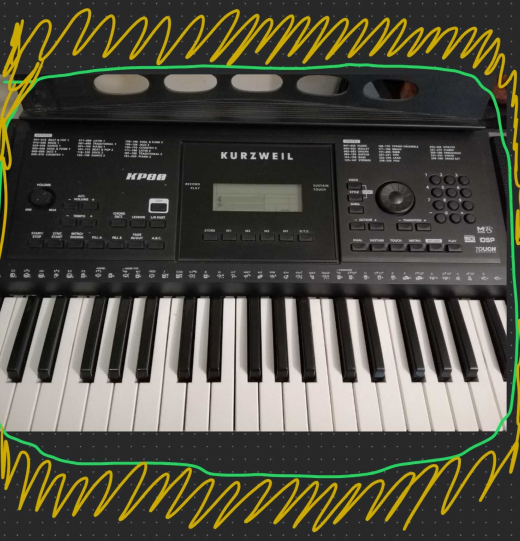 Синтезатор KURZWEIL KP80