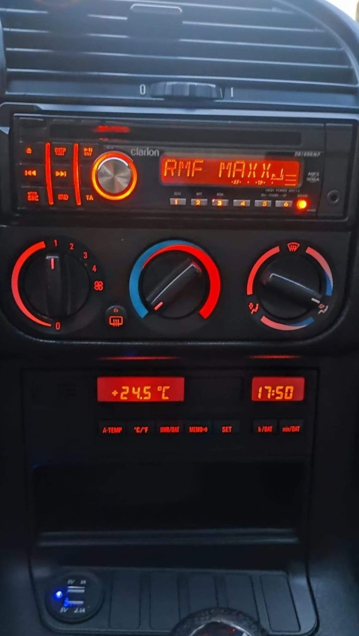 Radio Clarion pod klasyczne BMW E36, E34