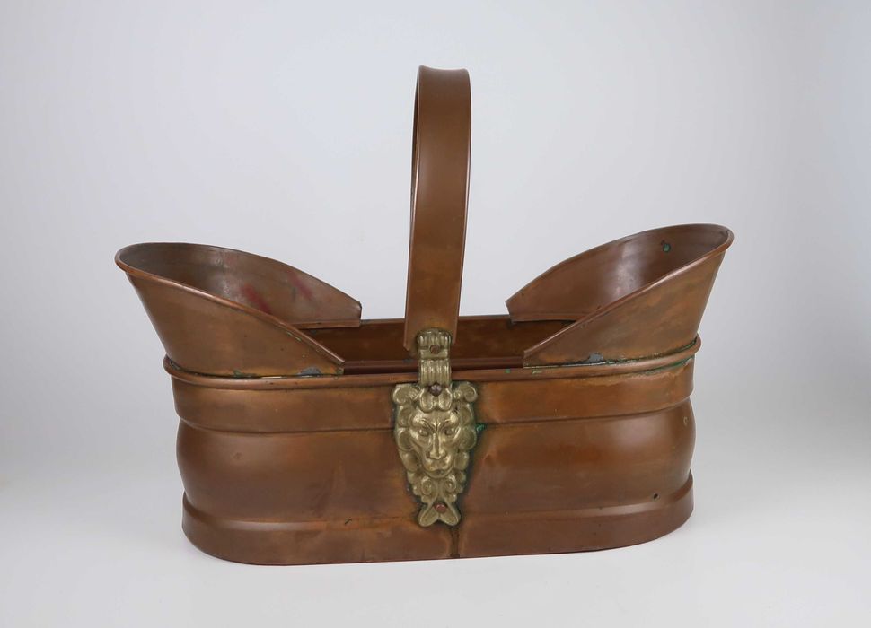 Cesta Floreira em cobre