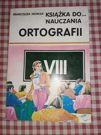 Książka do nauczania ortografii VIII
