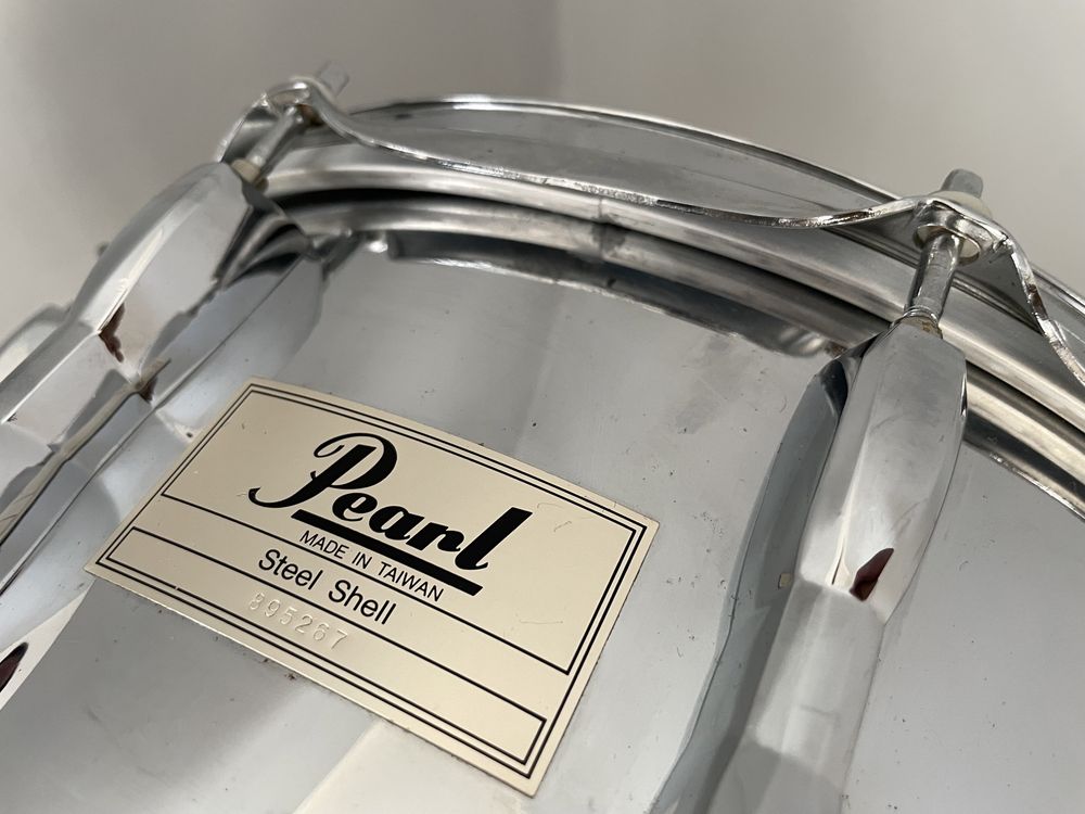 Profesjonalny werbel Pearl 14x6,5 perkusja 10 lug naciągi evans