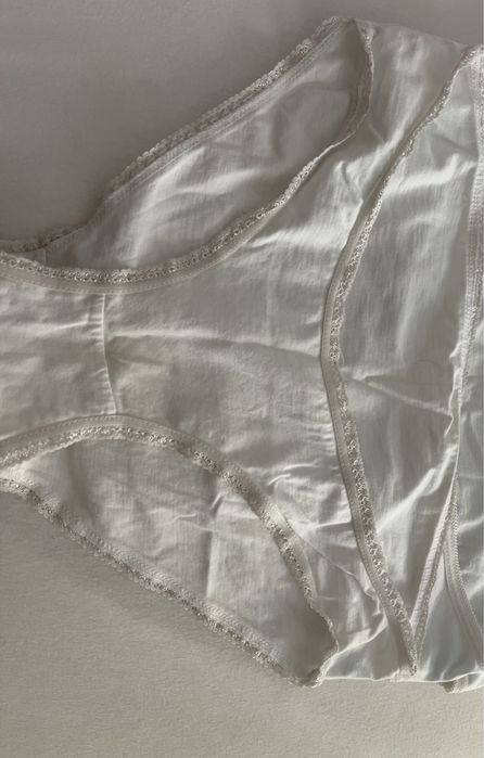 Majtki figi bawełniane ciążowe pod brzuszek rozmiar L