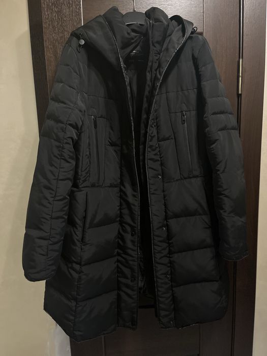 Куртка Пуховик Жіночий  наповнення пірʼя Осінь Зима  Zara