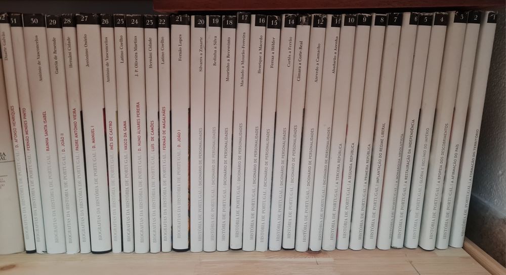 História e Biografias de Portugal 32 Livros